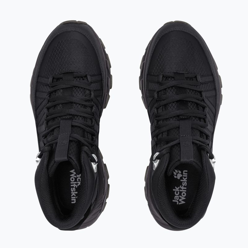 Дамски туристически обувки Jack Wolfskin Wild Hike Texapore Mid black 3