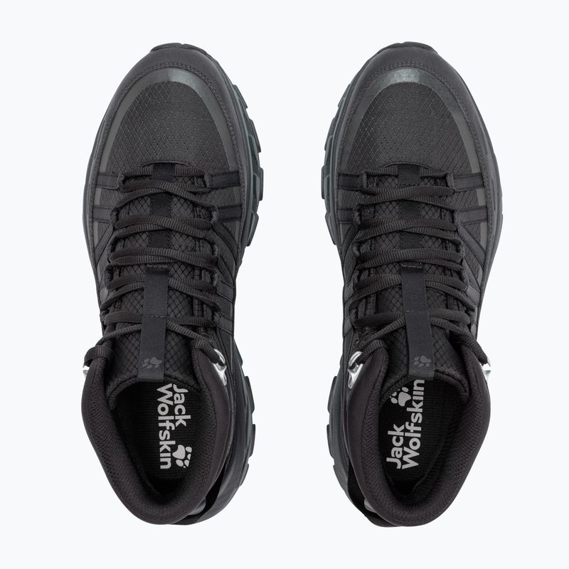 Мъжки туристически обувки Jack Wolfskin Wild Hike Texapore Mid black 3