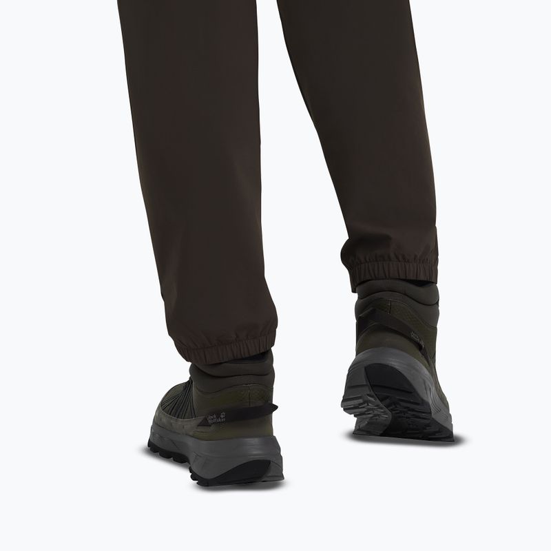 Мъжки туристически обувки Jack Wolfskin Wild Hike Texapore Mid obsidian moss 6