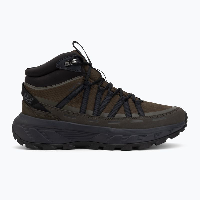 Мъжки туристически обувки Jack Wolfskin Wild Hike Texapore Mid obsidian moss 2