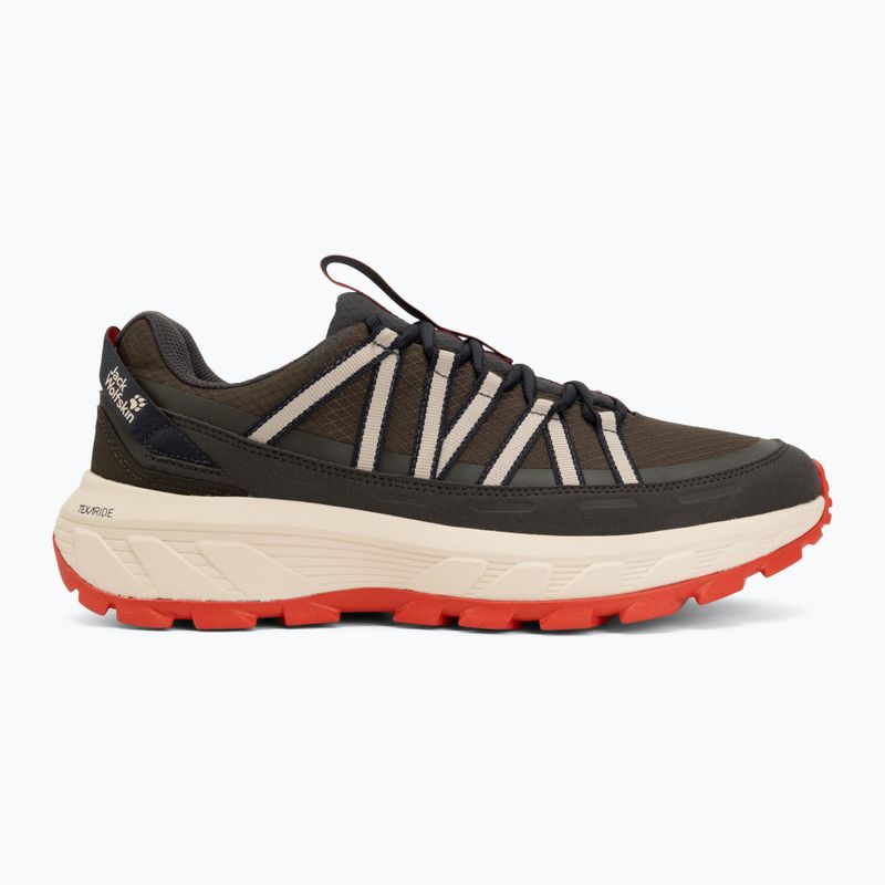 Мъжки туристически обувки Jack Wolfskin Wild Hike Texapore Low obsidian moss 2
