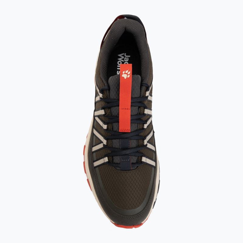 Мъжки туристически обувки Jack Wolfskin Wild Hike Texapore Low obsidian moss 5