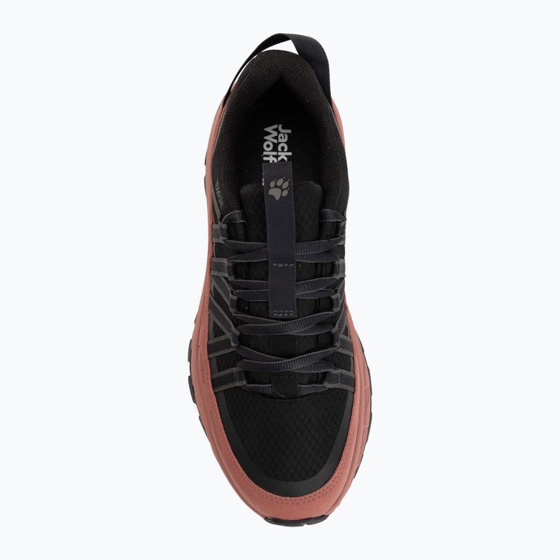 Дамски туристически обувки Jack Wolfskin Wild Hike Texapore Low Mineral Red 5