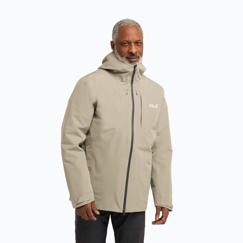 Мъжко яке 3в1 Jack Wolfskin Icecape 3In1 Down Rds ленено