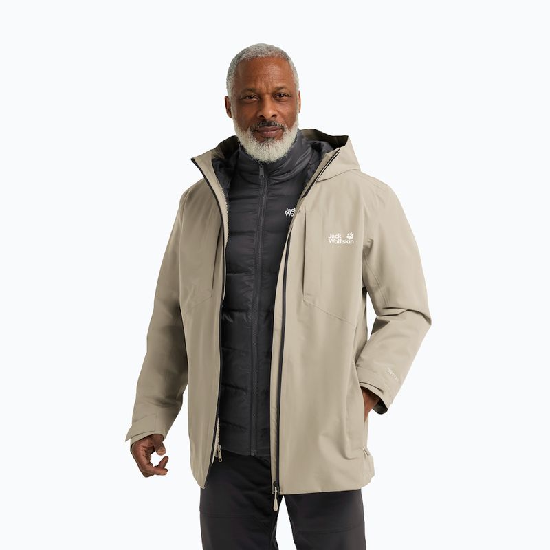 Мъжко яке 3в1 Jack Wolfskin Icecape 3In1 Down Rds ленено 4