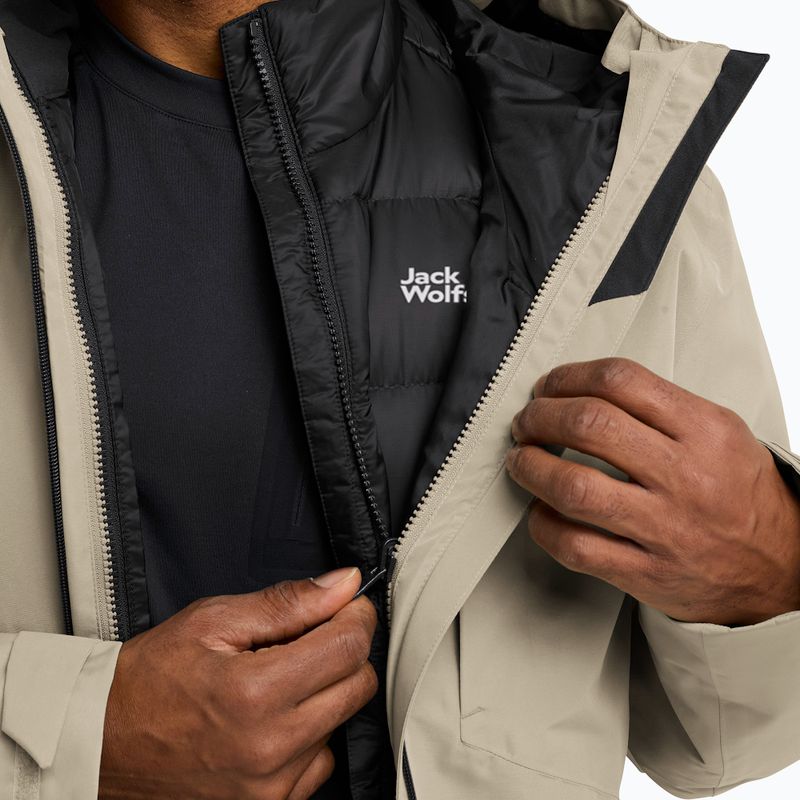 Мъжко яке 3в1 Jack Wolfskin Icecape 3In1 Down Rds ленено 8