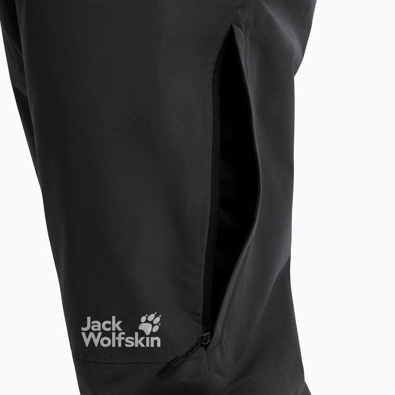 Мъжки скиорски панталони Jack Wolfskin Flowline 2L Ins black 6