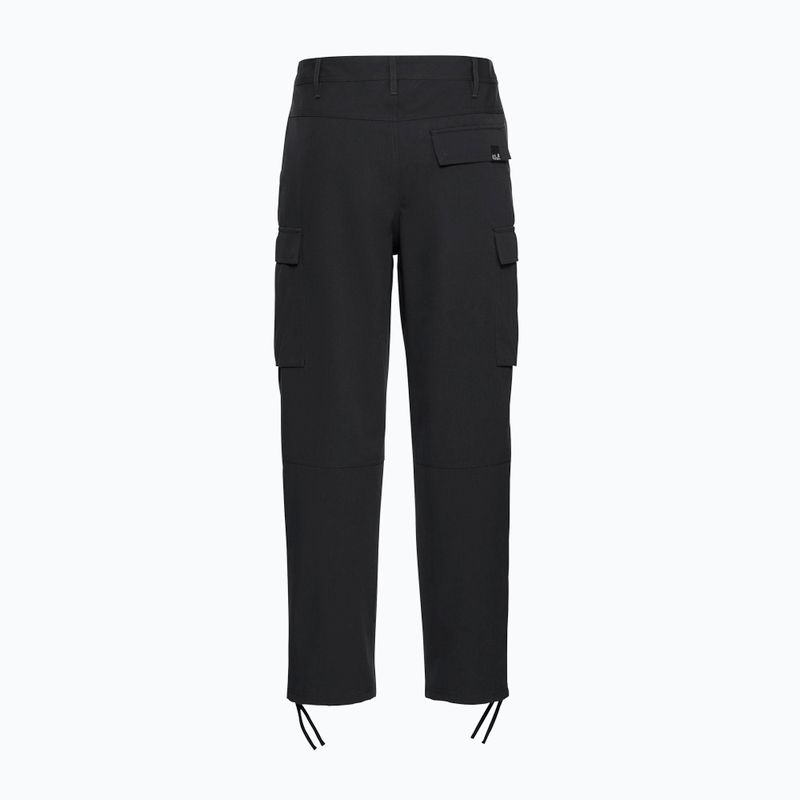 Мъжки панталони за трекинг Jack Wolfskin Yuma Cargo black 8