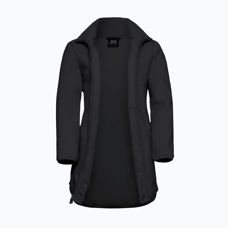 Дамски суитшърт за трекинг Jack Wolfskin High Curl Coat black 9