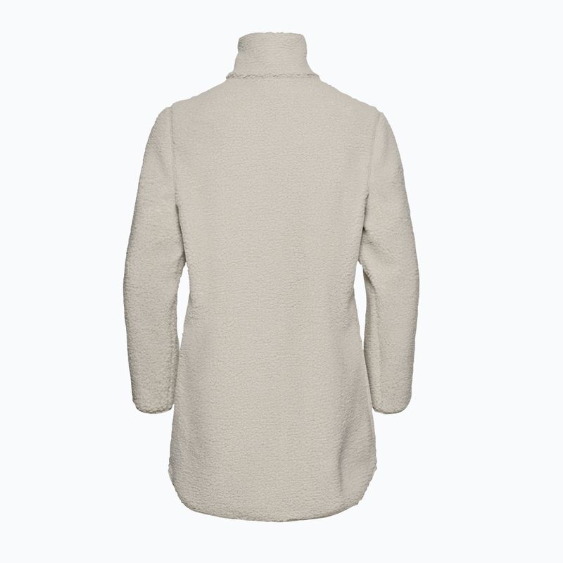 Дамски суитшърт за трекинг Jack Wolfskin High Curl Coat pale sand 8