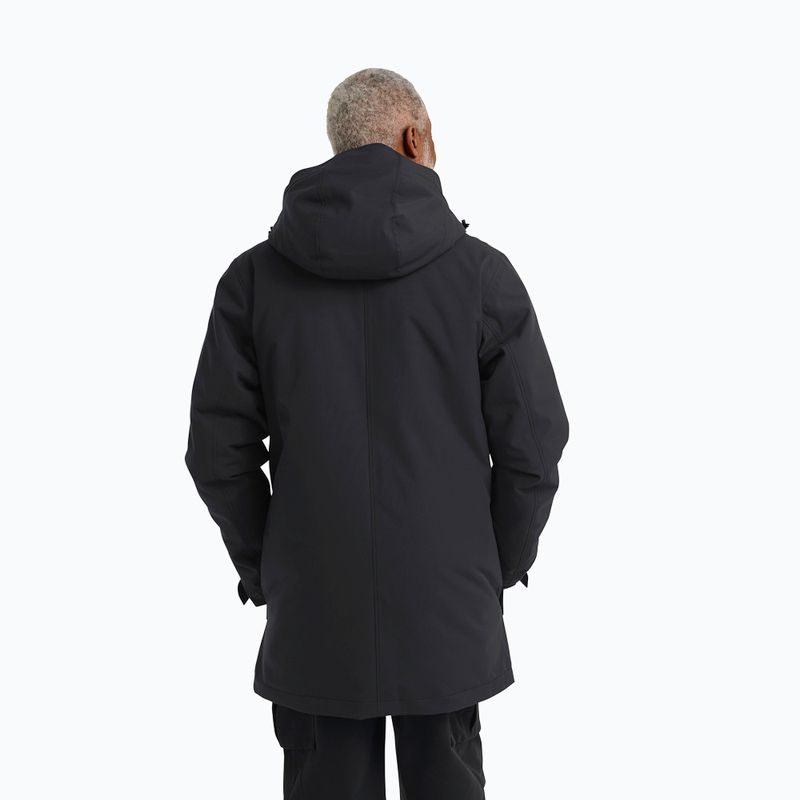 Мъжко яке за дъжд Jack Wolfskin Canyon Shield Parka black 3