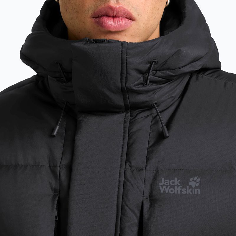 Мъжко пухено яке Jack Wolfskin Icy Hill Coat Rds black 4