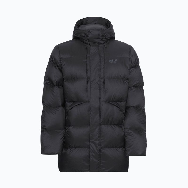 Мъжко пухено яке Jack Wolfskin Icy Hill Coat Rds black 7
