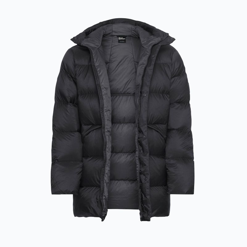 Мъжко пухено яке Jack Wolfskin Icy Hill Coat Rds black 9