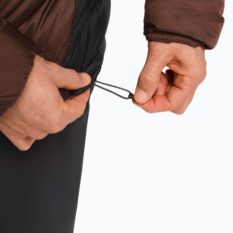 Мъжко пухено яке Jack Wolfskin Nebelhorn Down Hoody hot choc 6