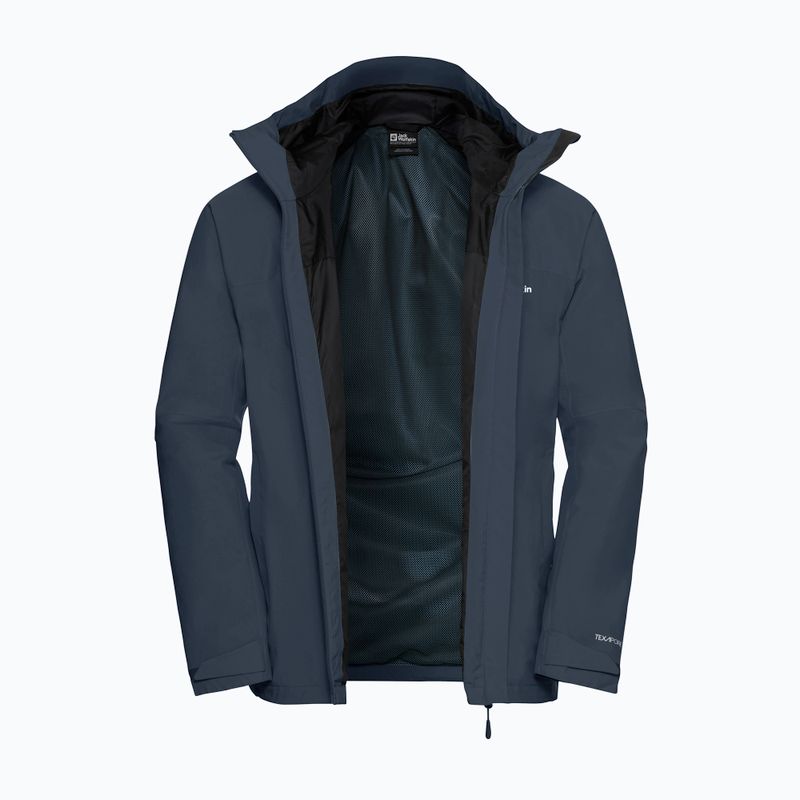 Мъжко яке за дъжд Jack Wolfskin Tempest 2L midnight sky 10