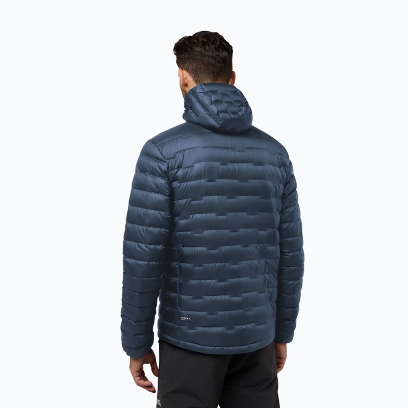 Мъжко пухено яке Jack Wolfskin Passamani Down Hoody midnight sky 3