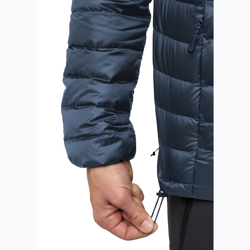 Мъжко пухено яке Jack Wolfskin Passamani Down Hoody midnight sky 6
