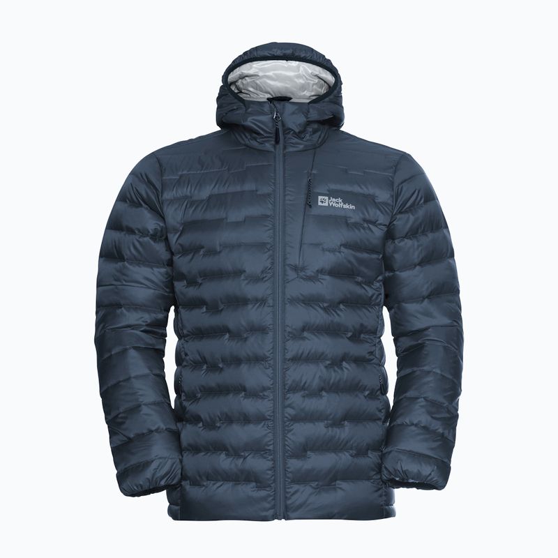 Мъжко пухено яке Jack Wolfskin Passamani Down Hoody midnight sky 11