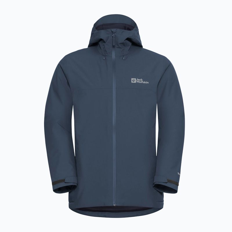 Мъжко пухено яке Jack Wolfskin Wisper Ins midnight sky/dark navy 7