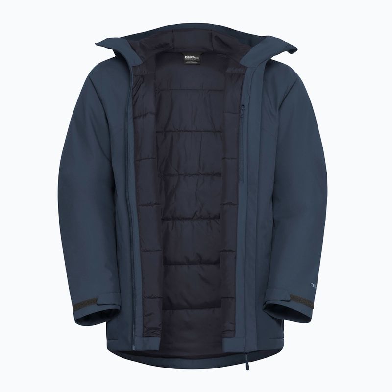 Мъжко пухено яке Jack Wolfskin Wisper Ins midnight sky/dark navy 9