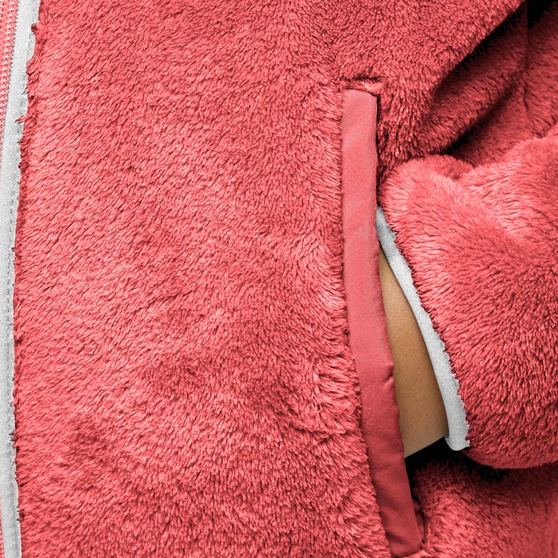 Детски суитшърт за трекинг Jack Wolfskin Nepali sunset coral 3