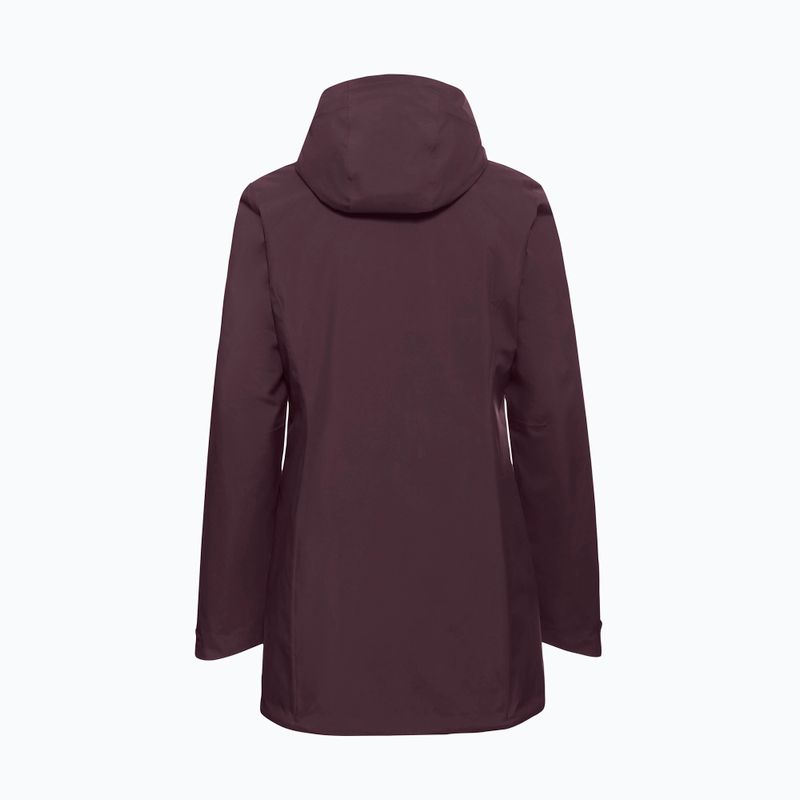 Дамско водоустойчиво яке Jack Wolfskin Heidelstein Ins amaranth 8
