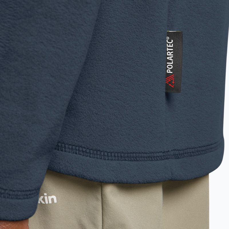 Мъжки поларен суичър Jack Wolfskin Taunus Fz midnight sky 7