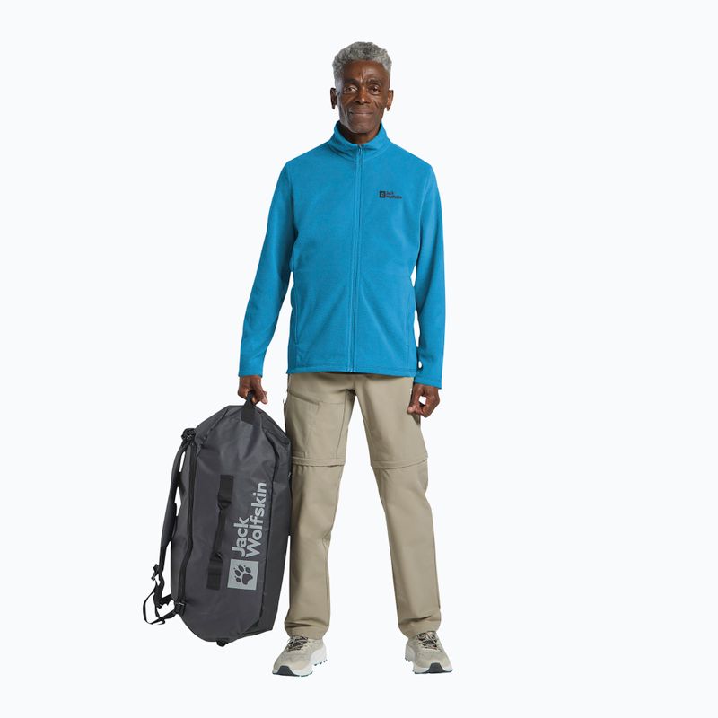 Мъжки поларен суичър Jack Wolfskin Taunus Fz aurora blue 2