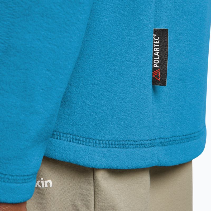 Мъжки поларен суичър Jack Wolfskin Taunus Fz aurora blue 7