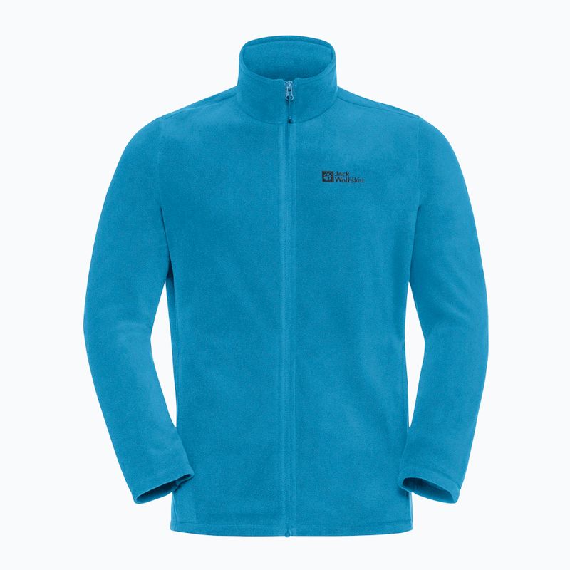 Мъжки поларен суичър Jack Wolfskin Taunus Fz aurora blue 8