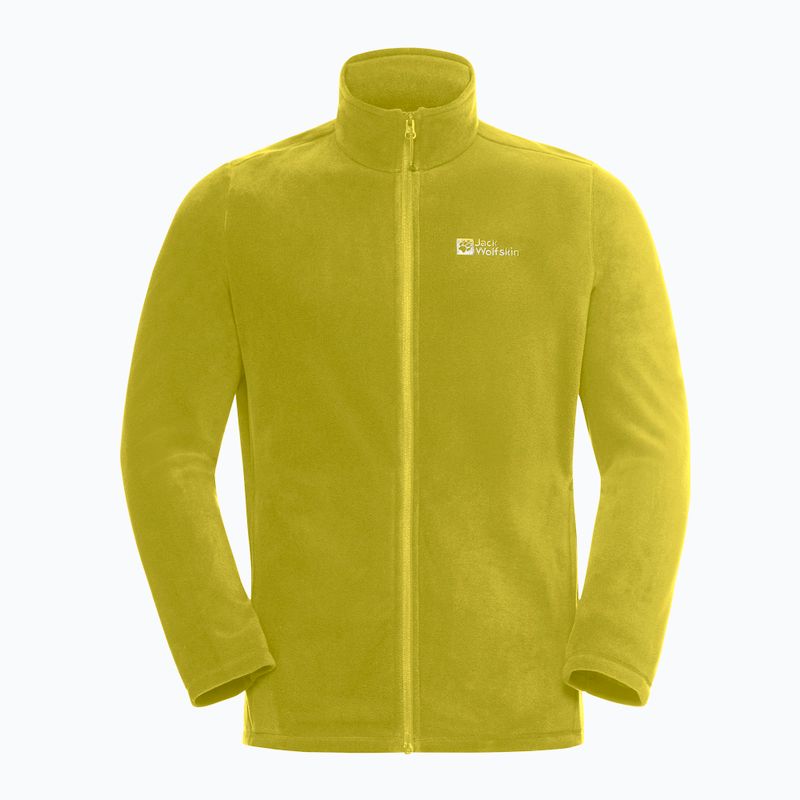 Мъжки поларен суичър Jack Wolfskin Taunus Fz chartreuse 8