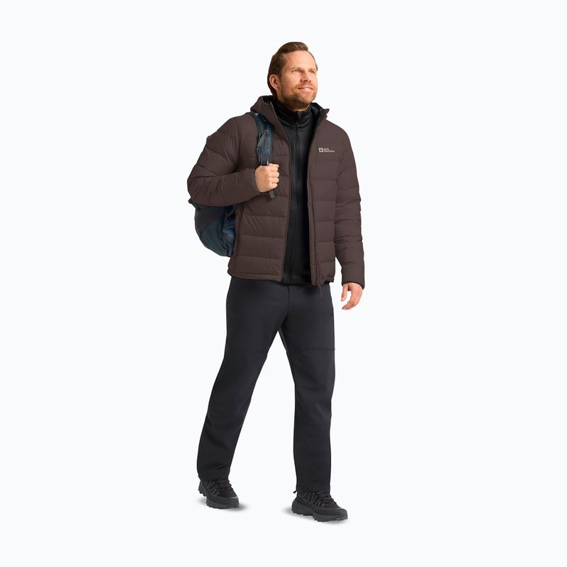 Мъжко пухено яке Jack Wolfskin Ather Down Hoody peat 2