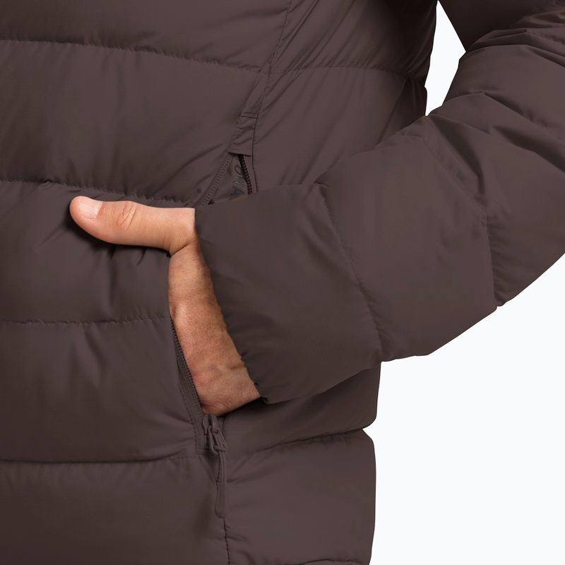 Мъжко пухено яке Jack Wolfskin Ather Down Hoody peat 5