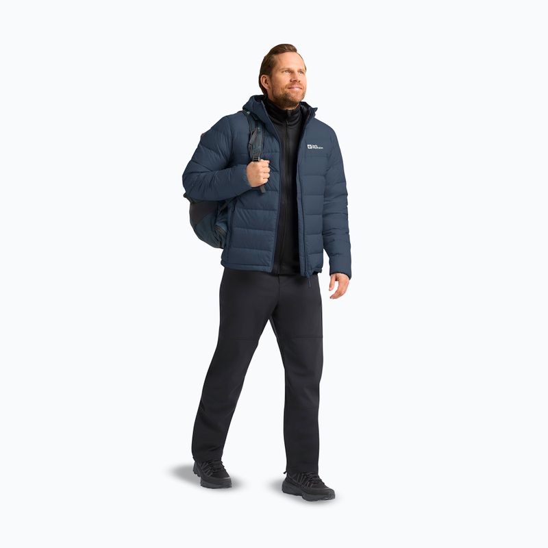 Мъжко пухено яке Jack Wolfskin Ather Down Hoody midnight sky/dark navy 2