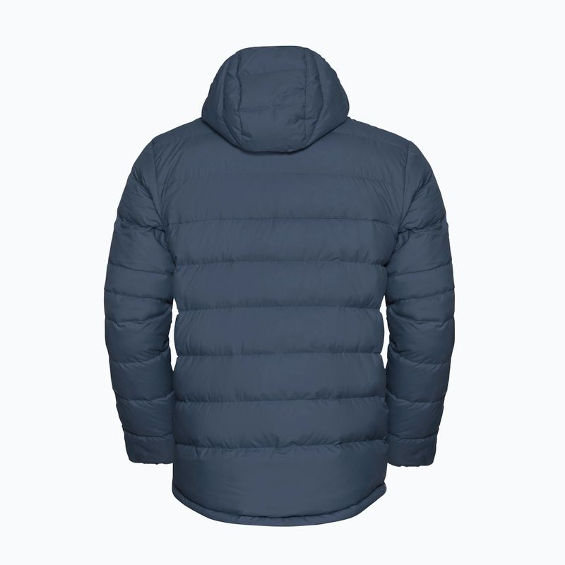 Мъжко пухено яке Jack Wolfskin Ather Down Hoody midnight sky/dark navy 8