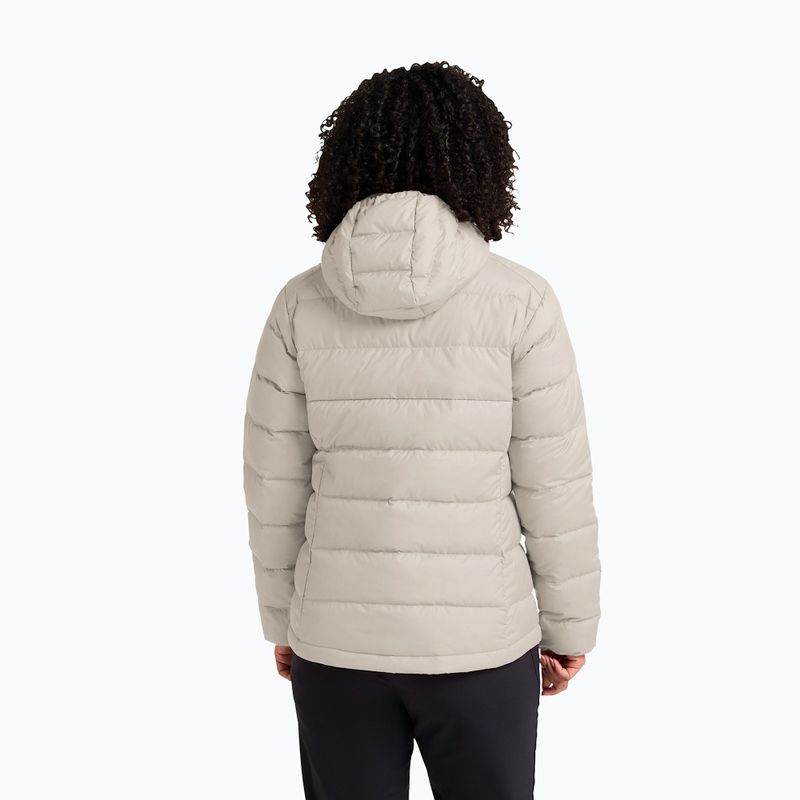 Дамско пухено яке Jack Wolfskin Ather Down Hoody бледо пясъчно 3