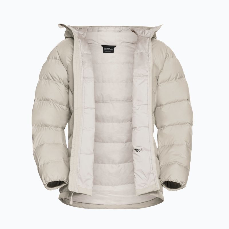 Дамско пухено яке Jack Wolfskin Ather Down Hoody бледо пясъчно 9