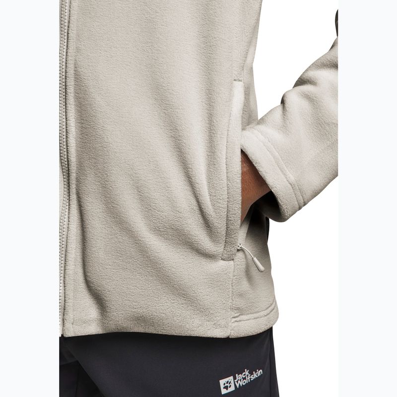 Мъжки суитшърт от полар Jack Wolfskin Winterstein Fz pale sand 5