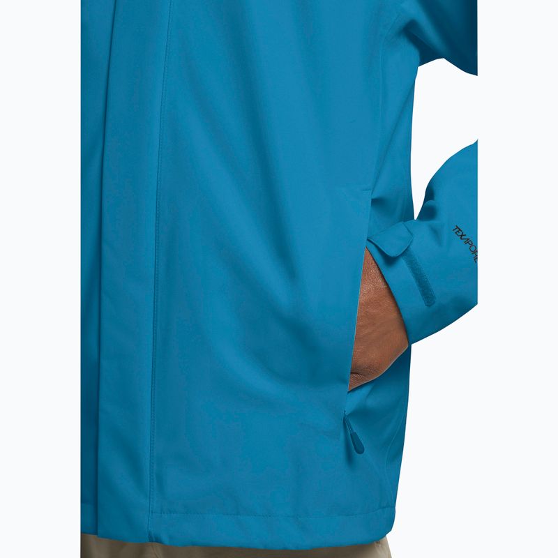 Мъжко дъждобран яке Jack Wolfskin Trailtime 2L aurora blue 5