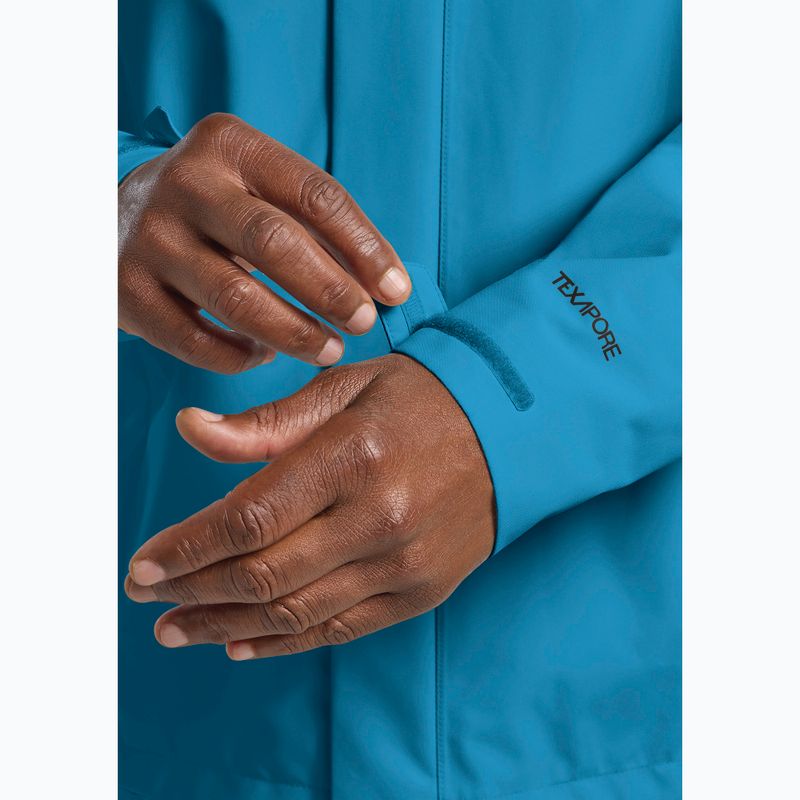 Мъжко дъждобран яке Jack Wolfskin Trailtime 2L aurora blue 6