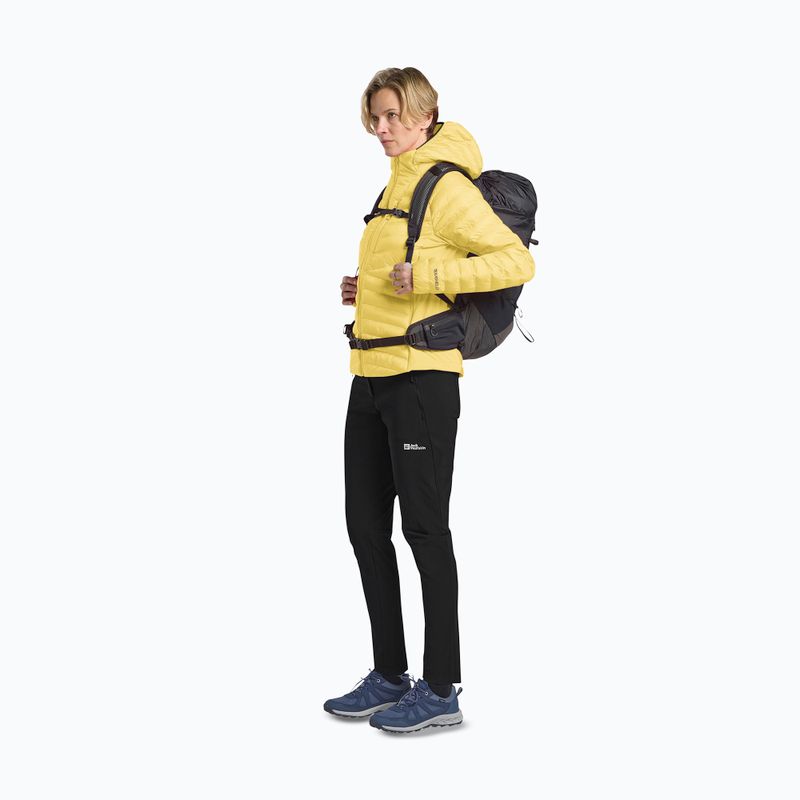 Дамско хибридно яке Jack Wolfskin Routeburn Pro Ins lemon ice 2