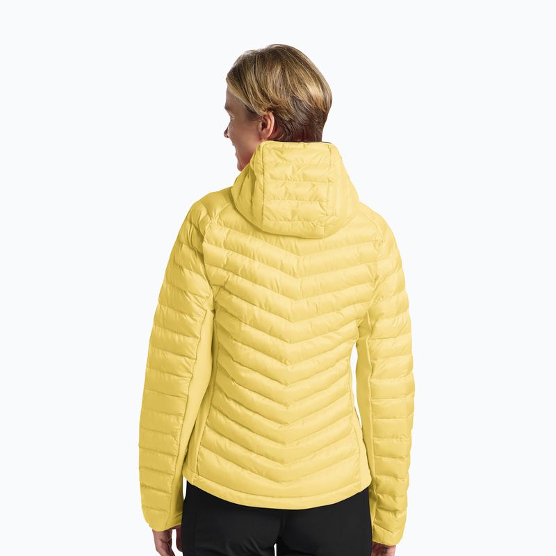 Дамско хибридно яке Jack Wolfskin Routeburn Pro Ins lemon ice 3
