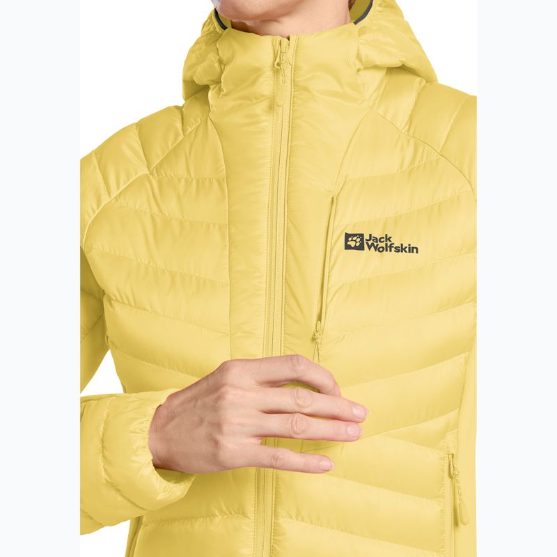 Дамско хибридно яке Jack Wolfskin Routeburn Pro Ins lemon ice 6