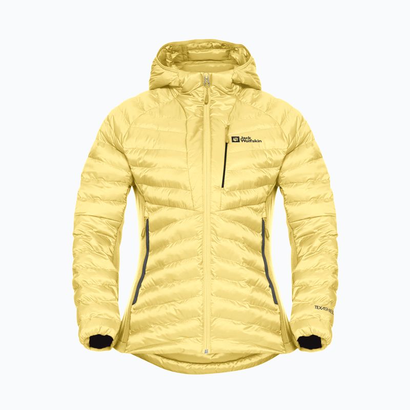 Дамско хибридно яке Jack Wolfskin Routeburn Pro Ins lemon ice 8