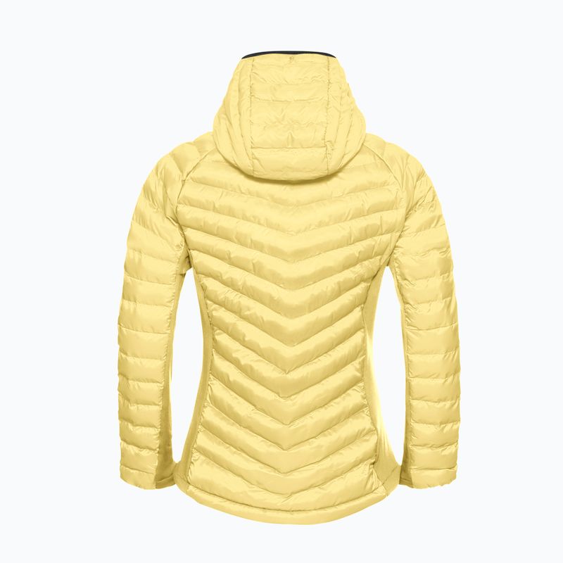 Дамско хибридно яке Jack Wolfskin Routeburn Pro Ins lemon ice 9