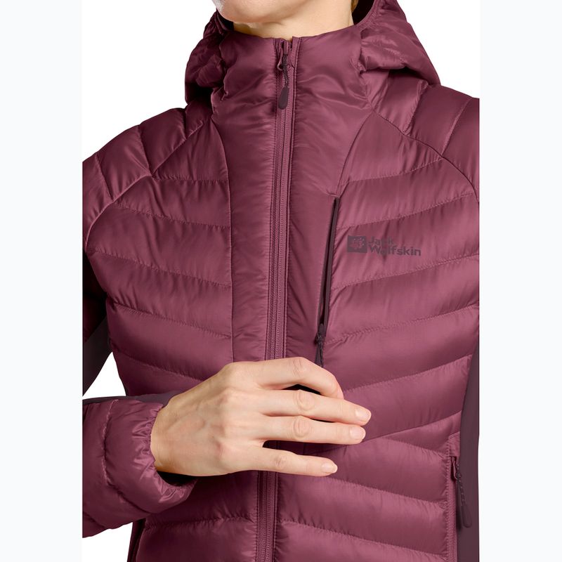 Дамско подплатено яке Jack Wolfskin Routeburn Pro Ins raisin 6