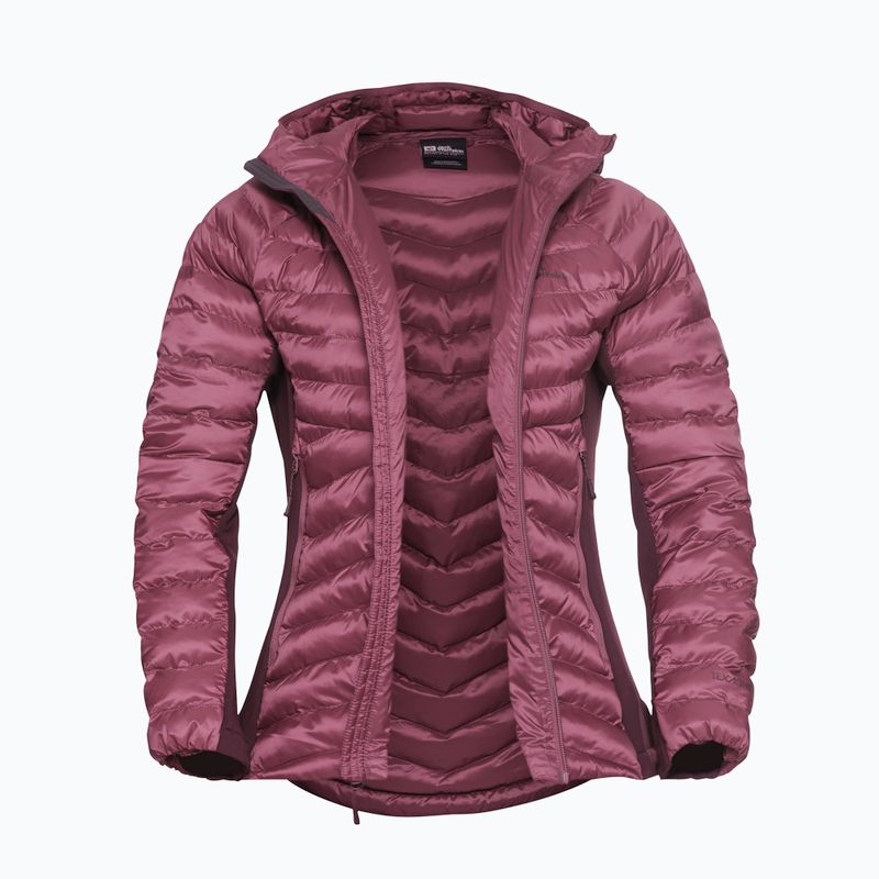 Дамско подплатено яке Jack Wolfskin Routeburn Pro Ins raisin 10