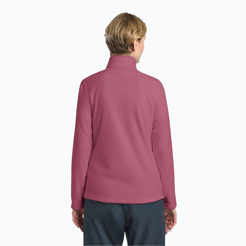 Дамски суитшърт за трекинг Jack Wolfskin Taunus Hz raisin 3