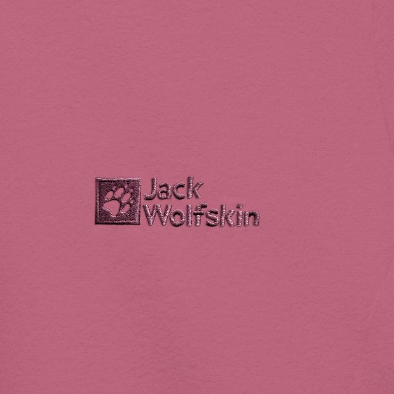 Дамски туристически суитшърт Jack Wolfskin Taunus Hz raisin 8